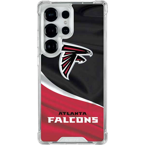 NFL Atlanta Falcons Galaxy S25 Ultra Clear Case